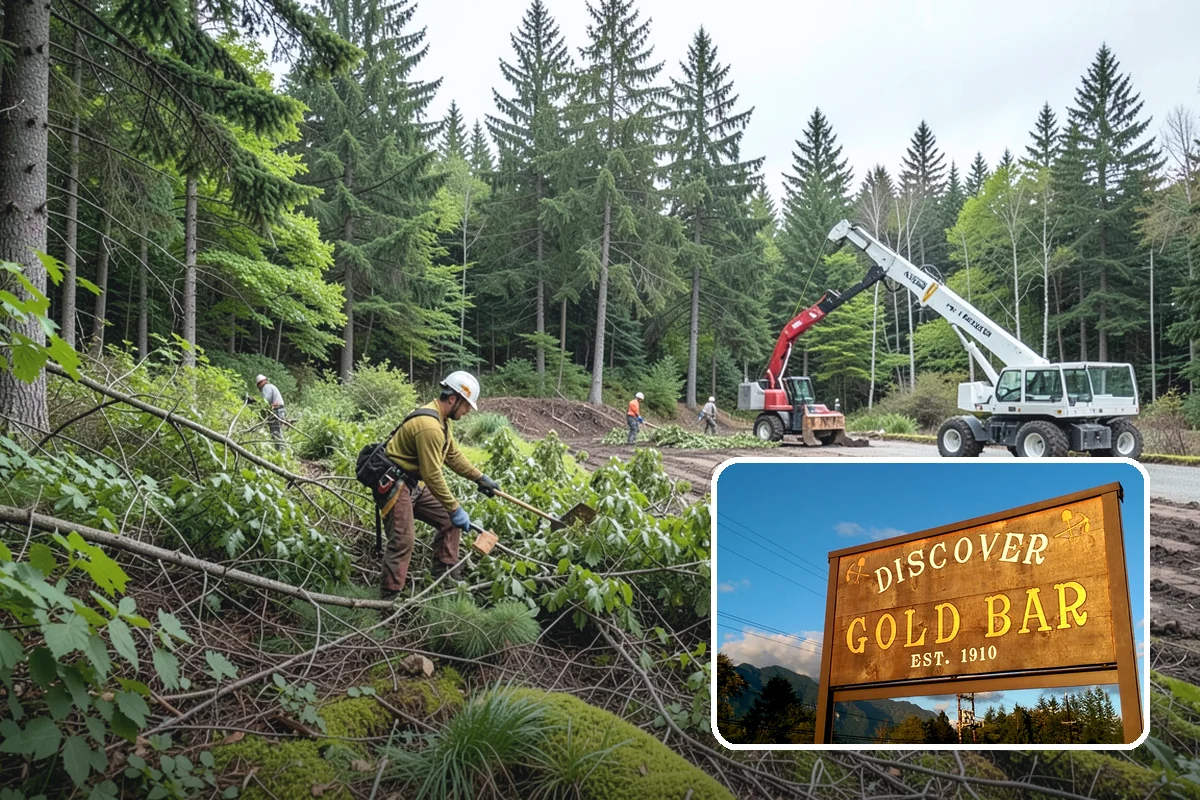 Tree debris removal in Gold Bar, Snohomish County, WA - Restores safety and access quickly