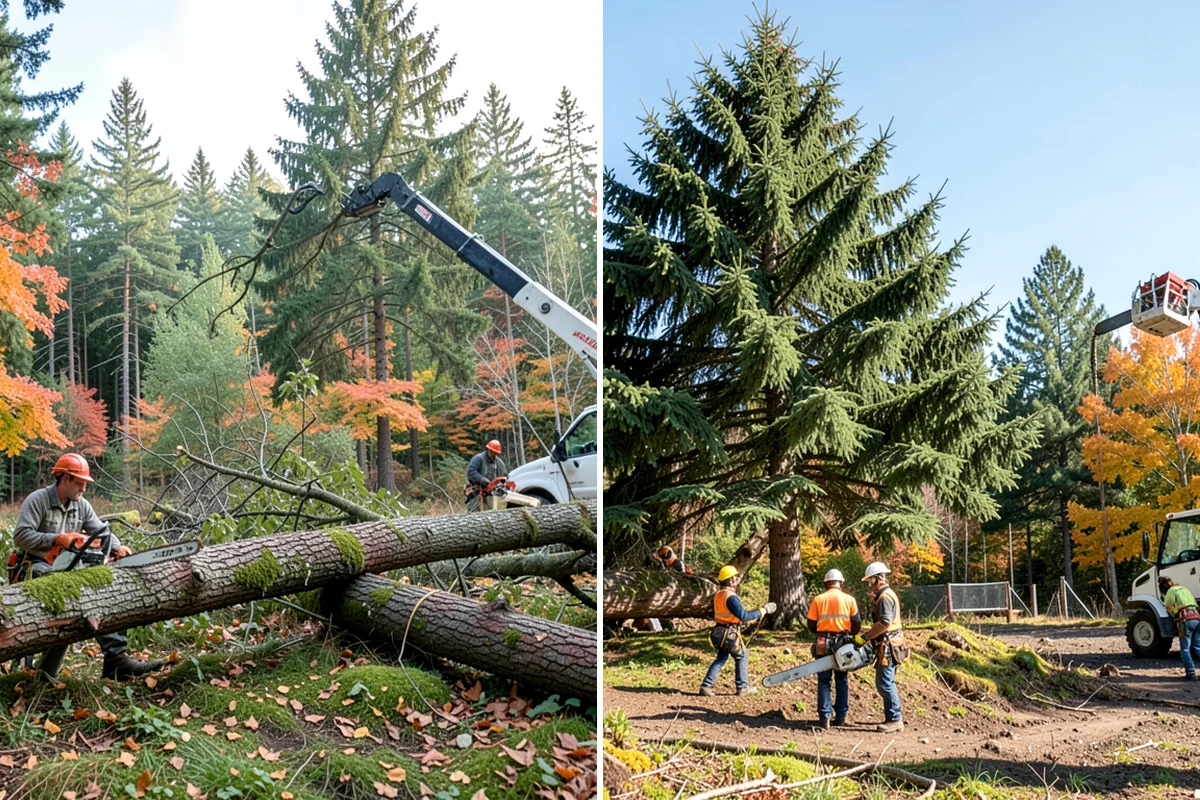 Tree debris removal in Hunts Point, King County, WA - Assess damage and immediate hazards