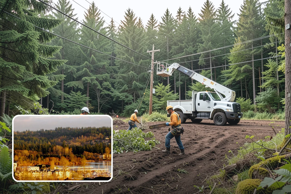 Tree debris removal in Kenmore, King County, WA - Restores safety and access quickly
