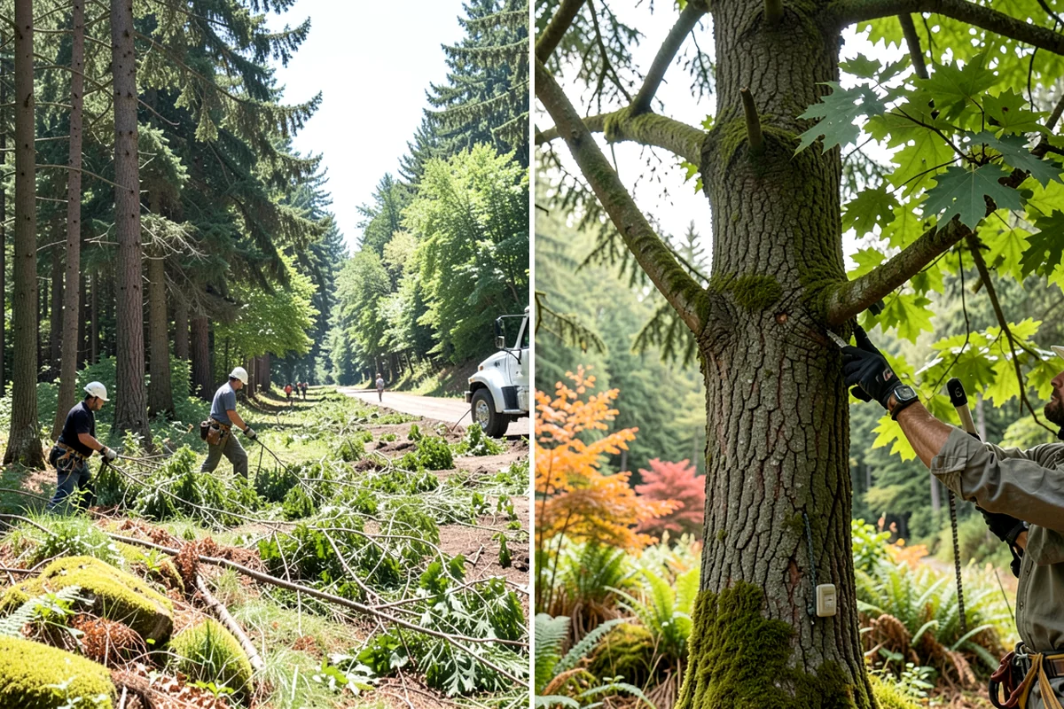 Tree debris removal in Lyman, Skagit County, WA - Assess damage and immediate hazards