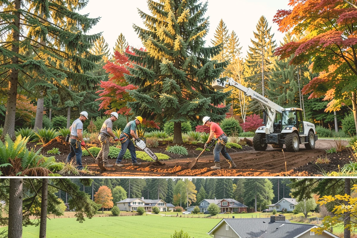 Tree debris removal in Lyman, Skagit County, WA - This service is most frequently needed during fall through spring when storm events are common in Puget Sound weather patterns...