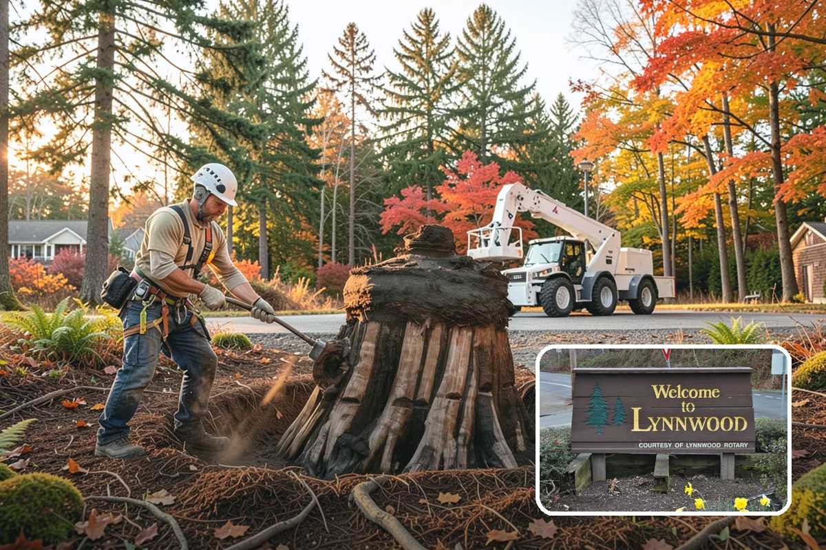 Tree debris removal in Lynnwood, Snohomish County, WA - Restores safety and access quickly