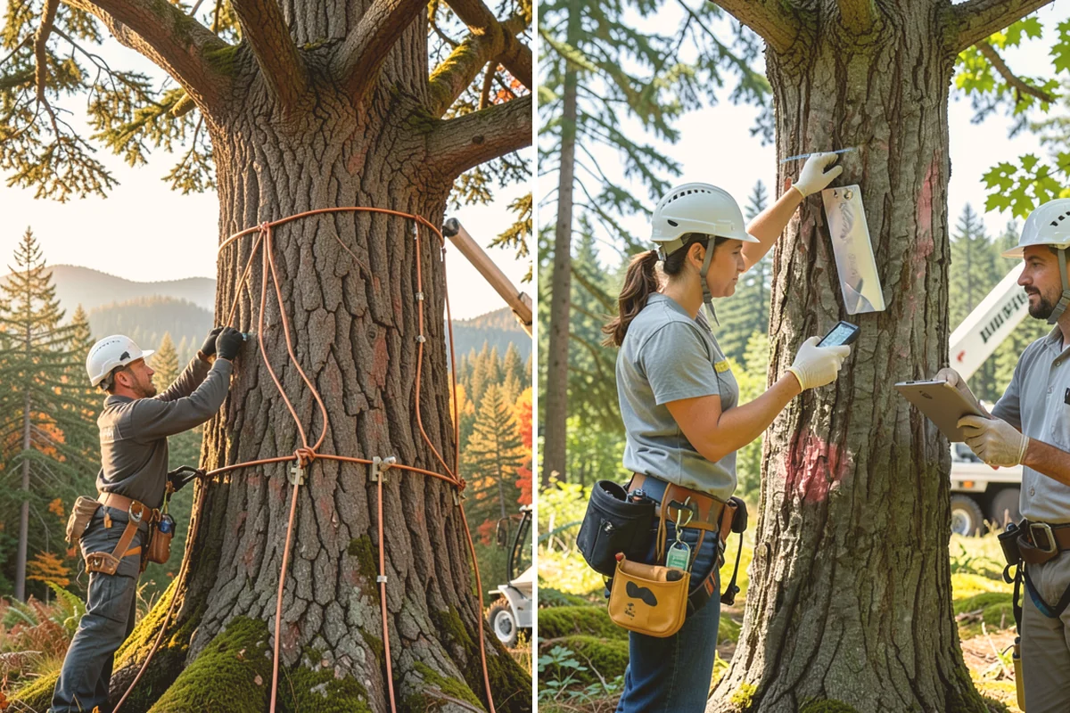 Tree debris removal in Lynnwood, Snohomish County, WA - Assess damage and immediate hazards