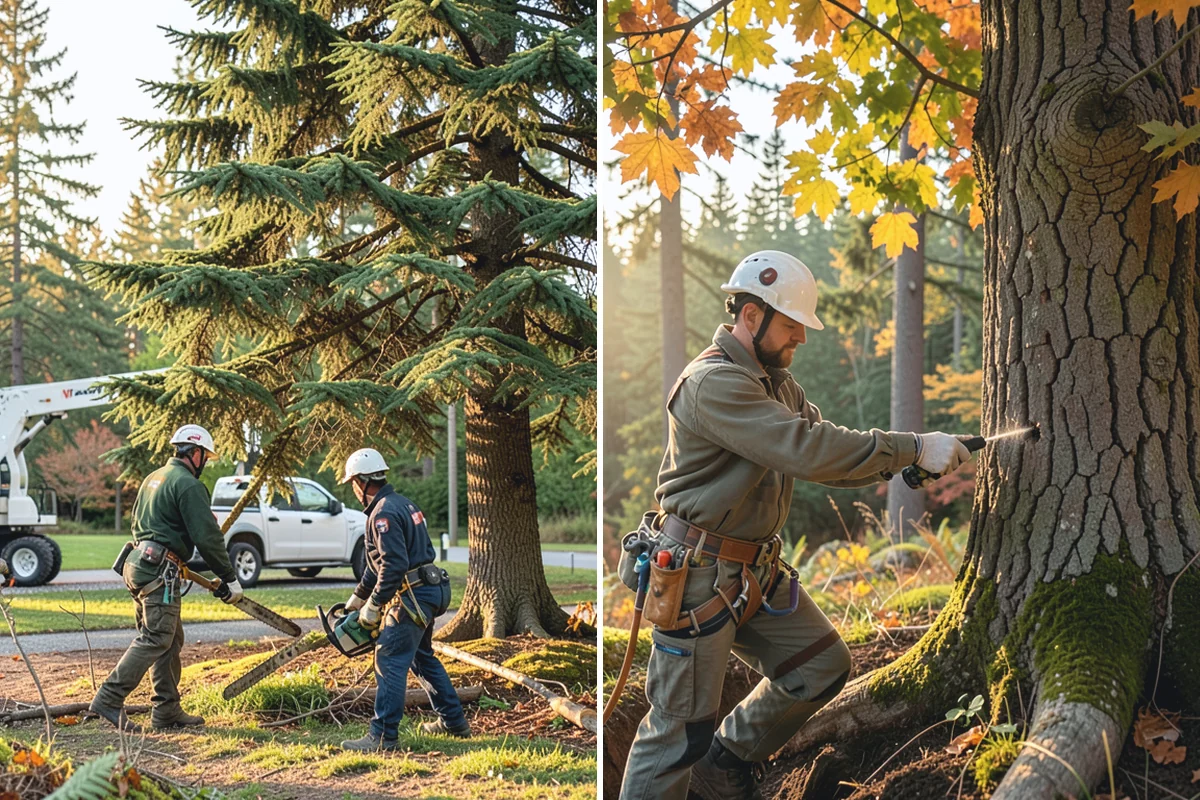 Tree debris removal in Medina, King County, WA - Assess damage and immediate hazards