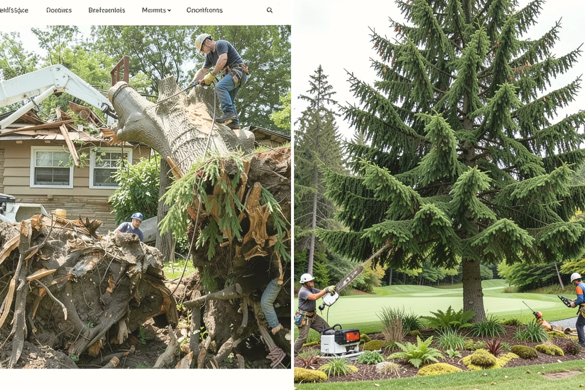 Tree debris removal in Mill Creek, Snohomish County, WA - Assess damage and immediate hazards