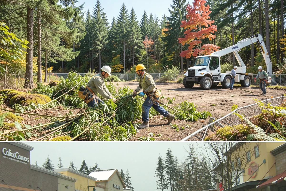 Tree debris removal in Mill Creek, Snohomish County, WA - This service is most frequently needed during fall through spring when storm events are common in Puget Sound weather patterns...