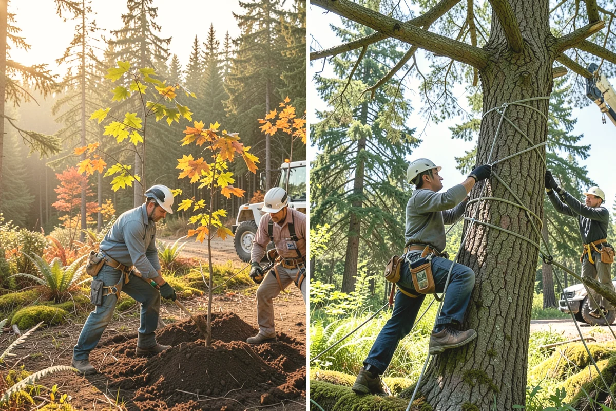 Tree debris removal in Monroe, Snohomish County, WA - Assess damage and immediate hazards