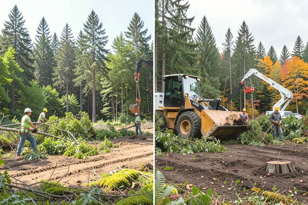 Tree debris removal in Mukilteo, Snohomish County, WA - Assess damage and immediate hazards