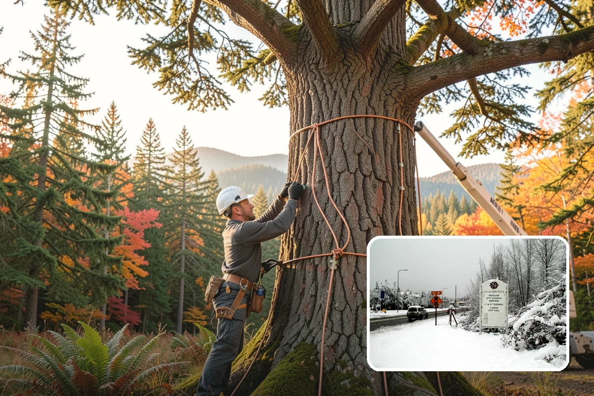 Tree debris removal in Newcastle, King County, WA - Restores safety and access quickly