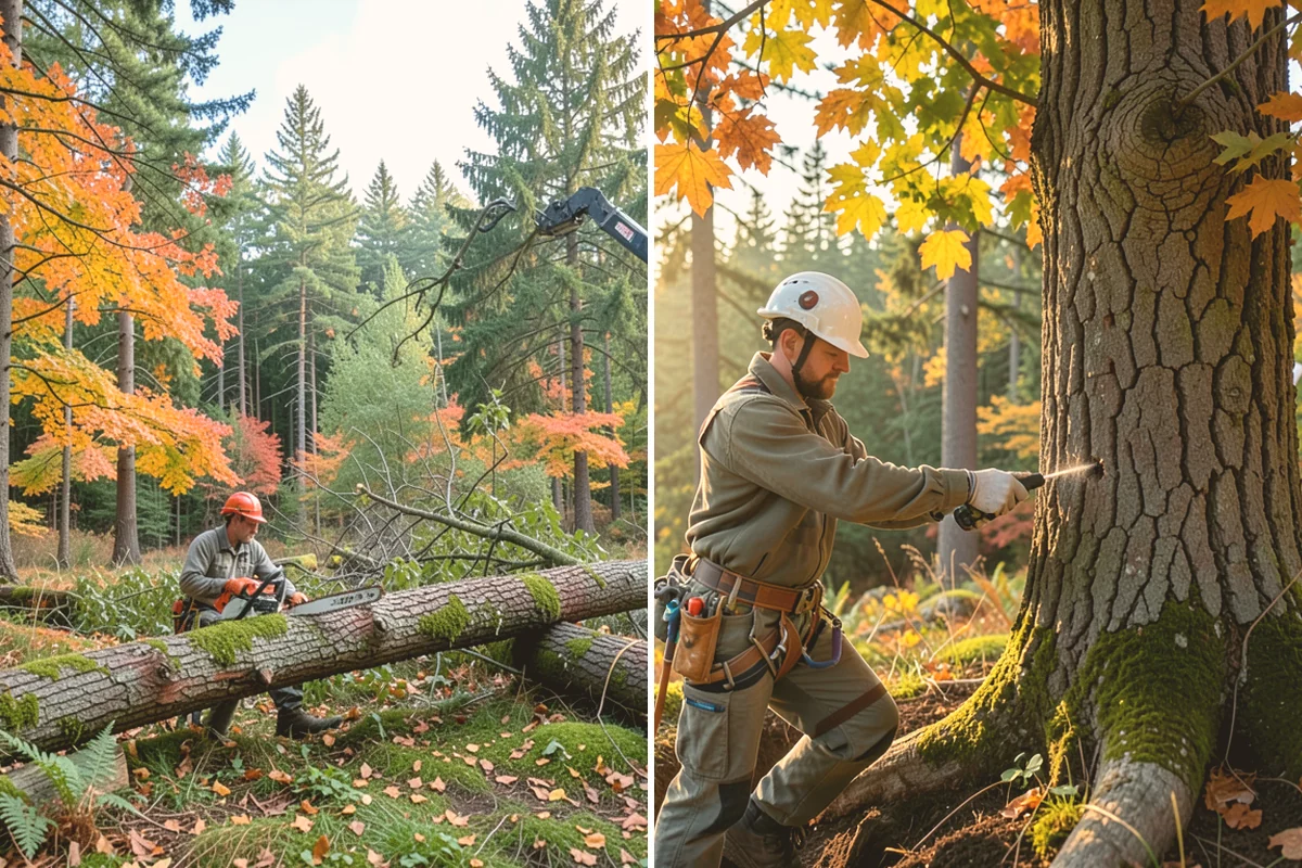 Tree debris removal in Newcastle, King County, WA - Assess damage and immediate hazards