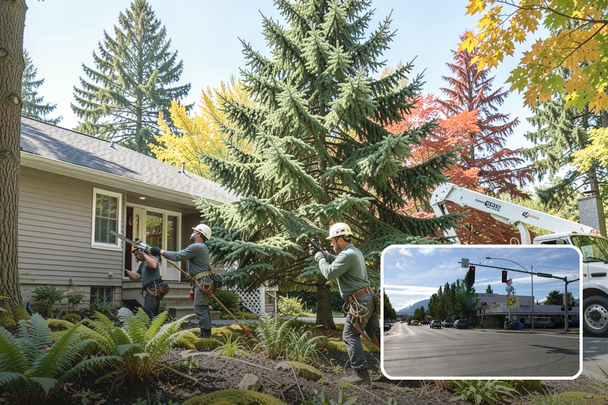 Tree debris removal in North Bend, King County, WA - Restores safety and access quickly