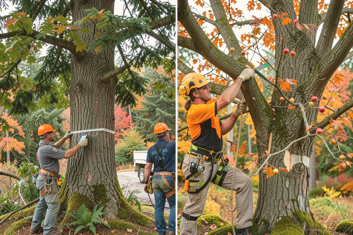 Tree debris removal in Orting, Pierce County, WA - Assess damage and immediate hazards