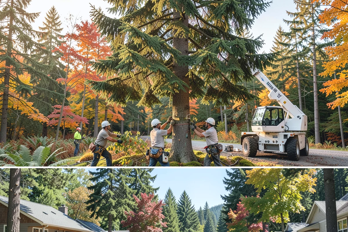 Tree debris removal in Orting, Pierce County, WA - This service is most frequently needed during fall through spring when storm events are common in Puget Sound weather patterns...