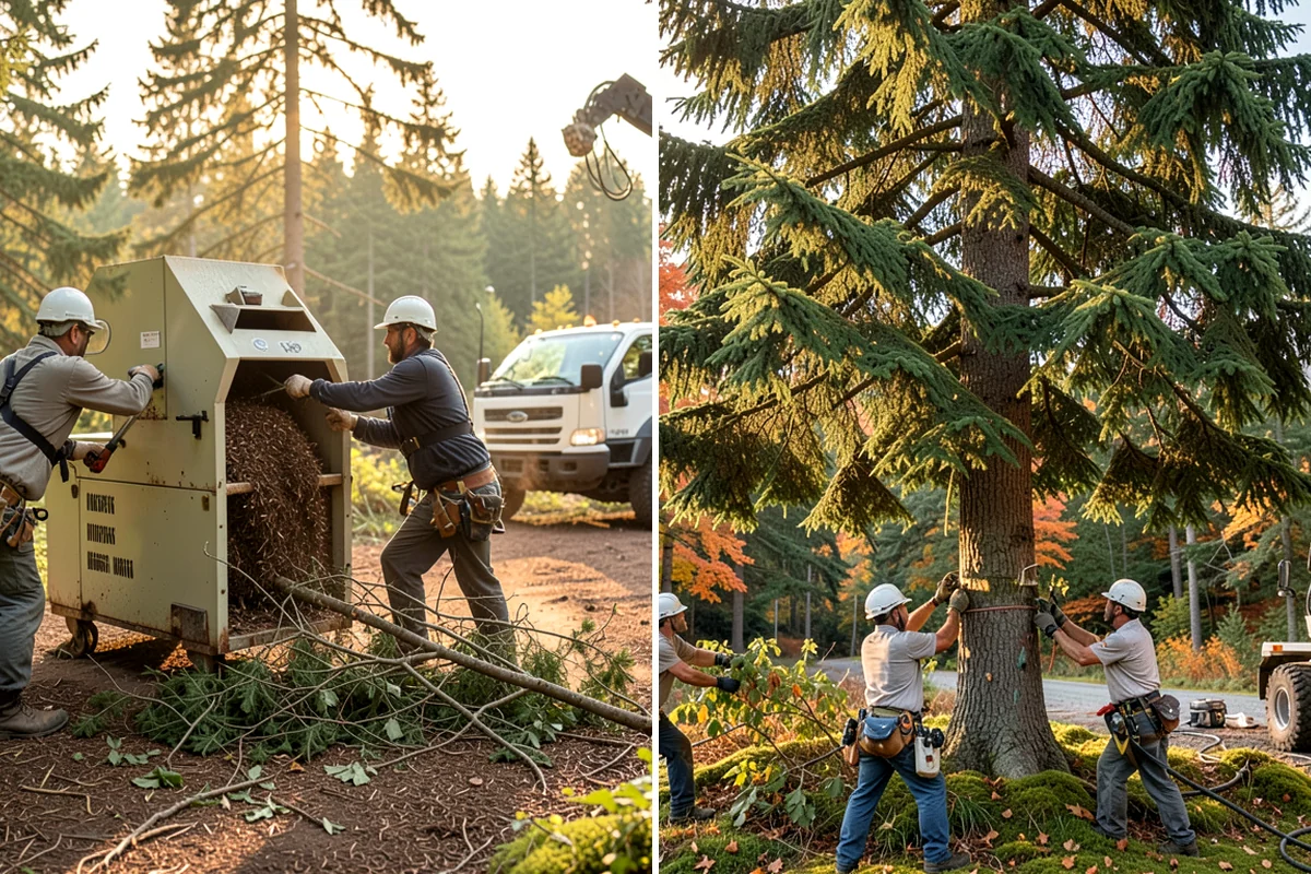 Tree debris removal in Pacific, King County, WA - Assess damage and immediate hazards