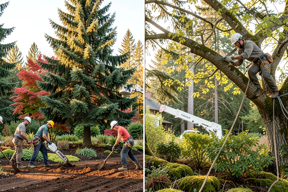 Tree debris removal in Puyallup, Pierce County, WA - Assess damage and immediate hazards