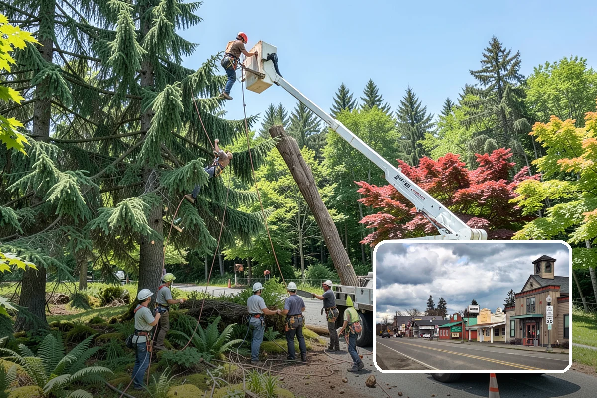 Tree debris removal in Roy, Pierce County, WA - Restores safety and access quickly