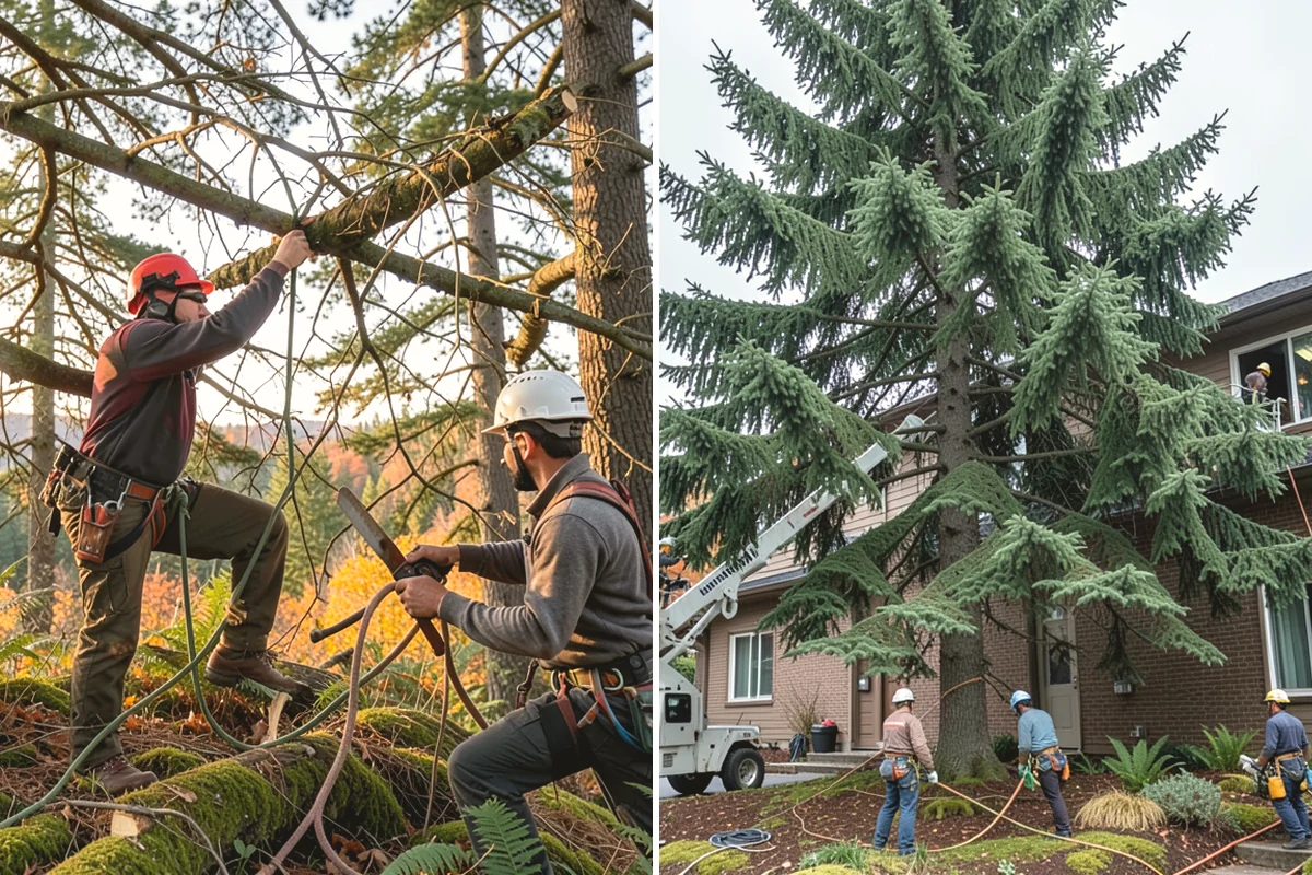 Tree debris removal in Ruston, Pierce County, WA - Assess damage and immediate hazards