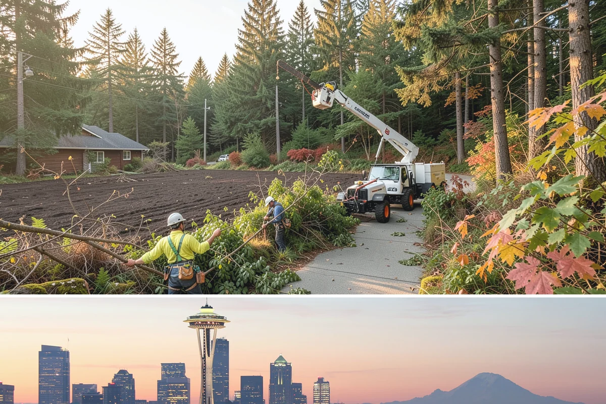 Tree debris removal in Seattle, King County, WA - This service is most frequently needed during fall through spring when storm events are common in Puget Sound weather patterns...