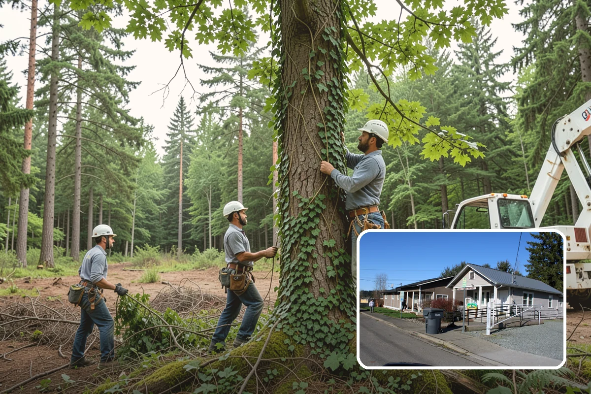 Tree debris removal in South Prairie, Pierce County, WA - Restores safety and access quickly