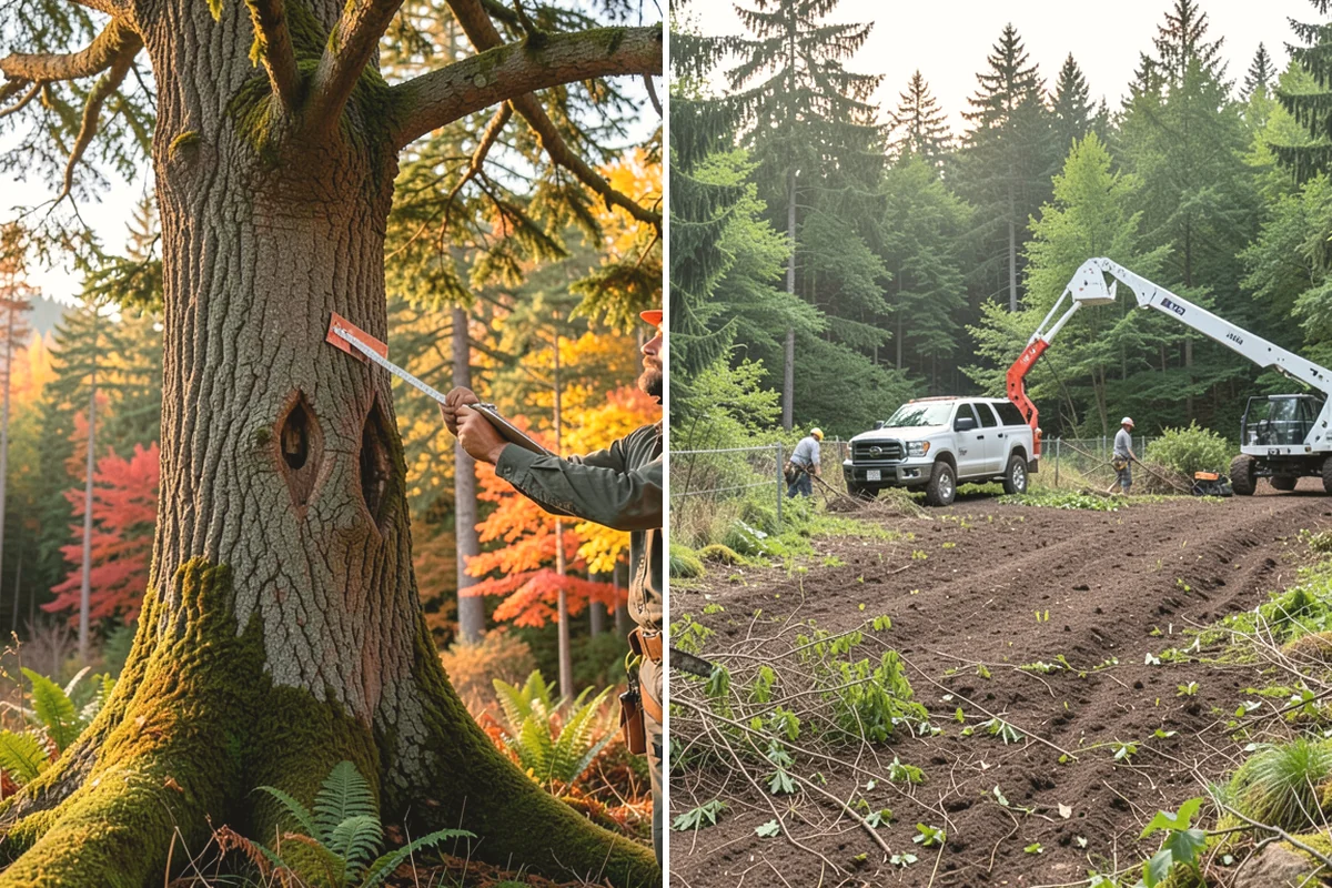 Tree debris removal in University Place, Pierce County, WA - Assess damage and immediate hazards