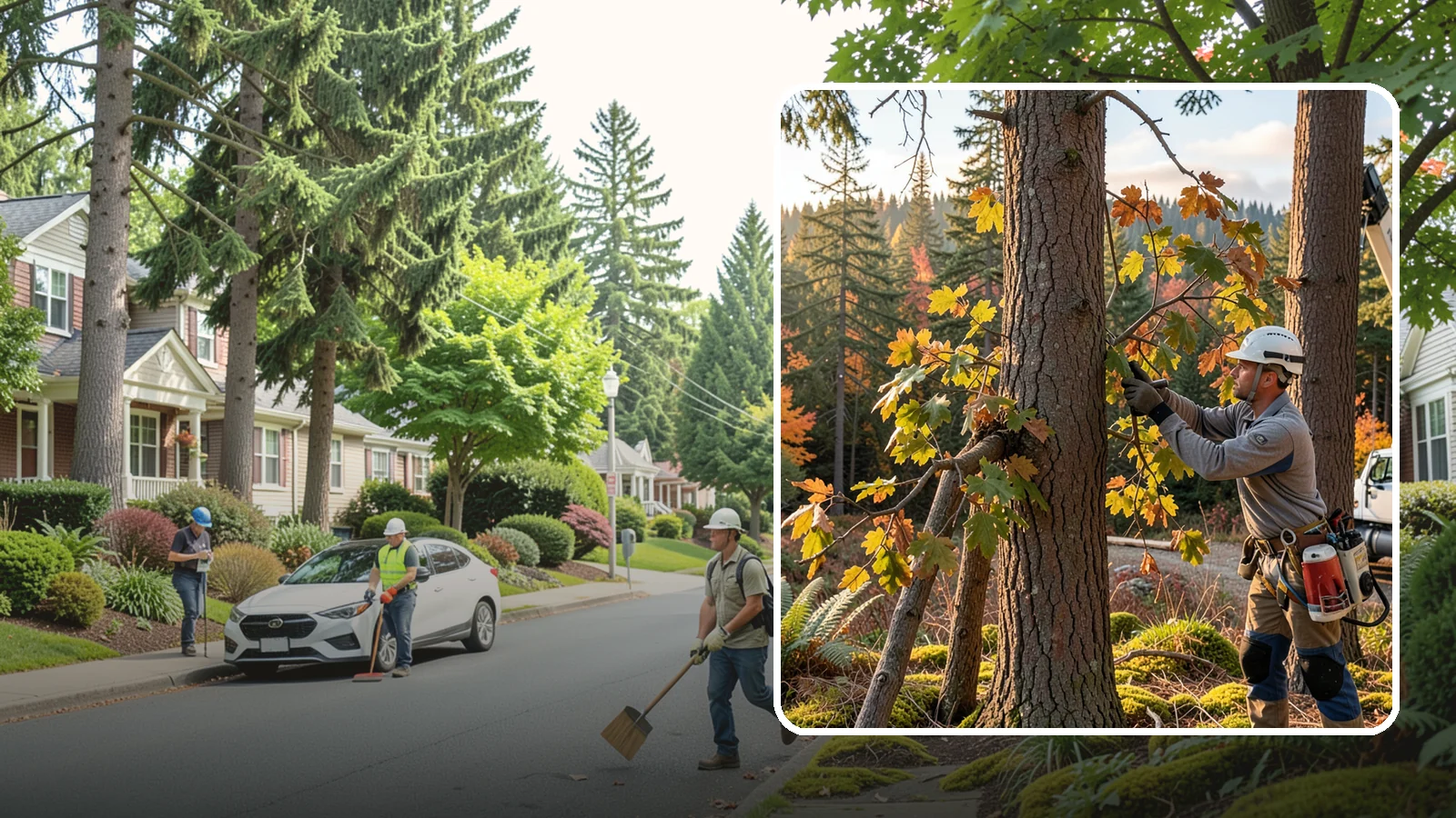 Tree Disease Management in Beaux Arts Village, King County, WA - The identification and management of diseases affecting trees.
