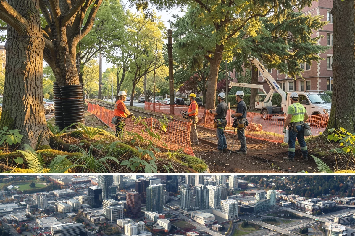 Tree Disease Management in Bellevue, King County, WA - This service can be performed year-round in the Puget Sound climate but timing depends on identifying active disease symptoms...