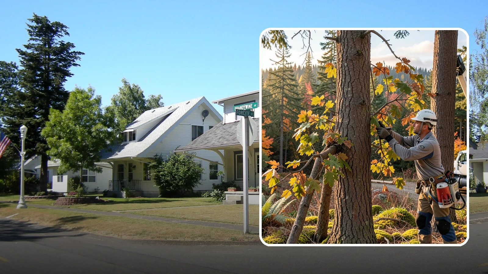 Tree Disease Management in DuPont, Pierce County, WA - The identification and management of diseases affecting trees.
