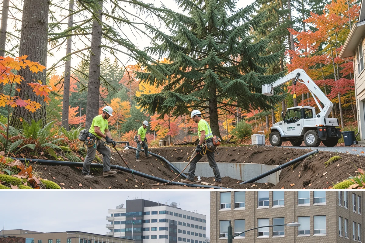 Tree Disease Management in Everett, Snohomish County, WA - This service can be performed year-round in the Puget Sound climate but timing depends on identifying active disease symptoms...
