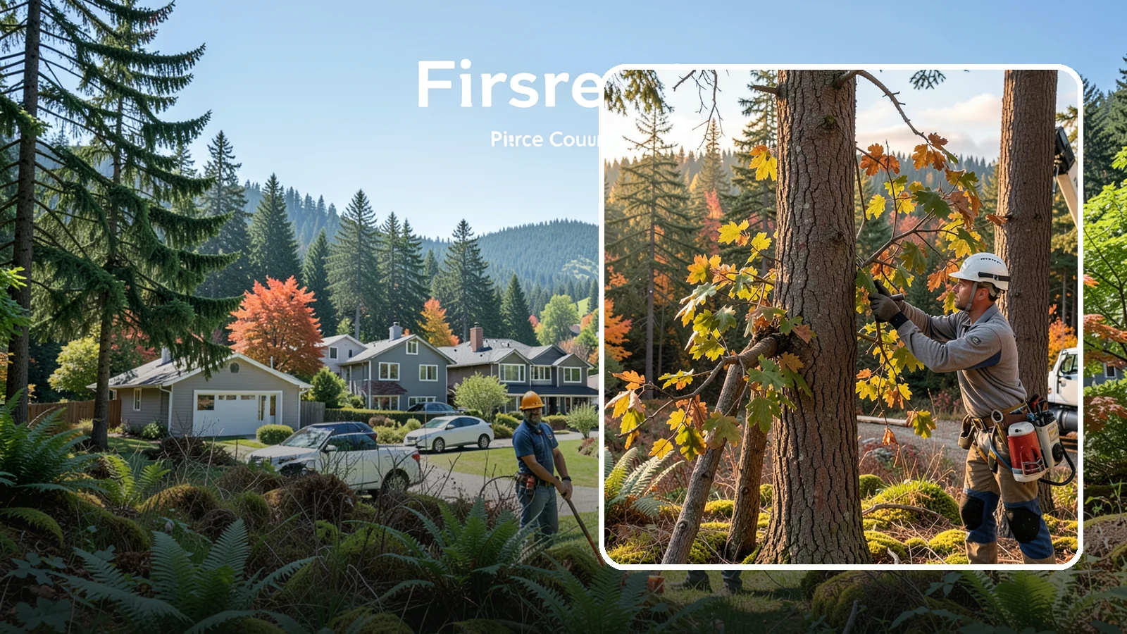 Tree Disease Management in Fircrest, Pierce County, WA - The identification and management of diseases affecting trees.