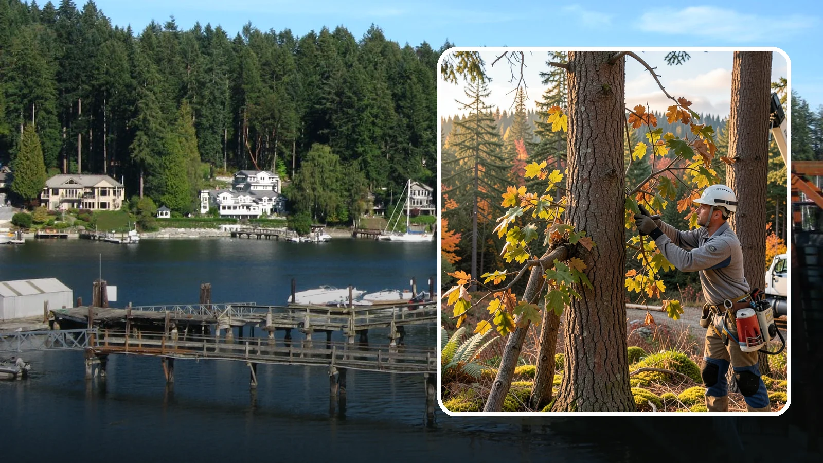 Tree Disease Management in Gig Harbor, Pierce County, WA - The identification and management of diseases affecting trees.