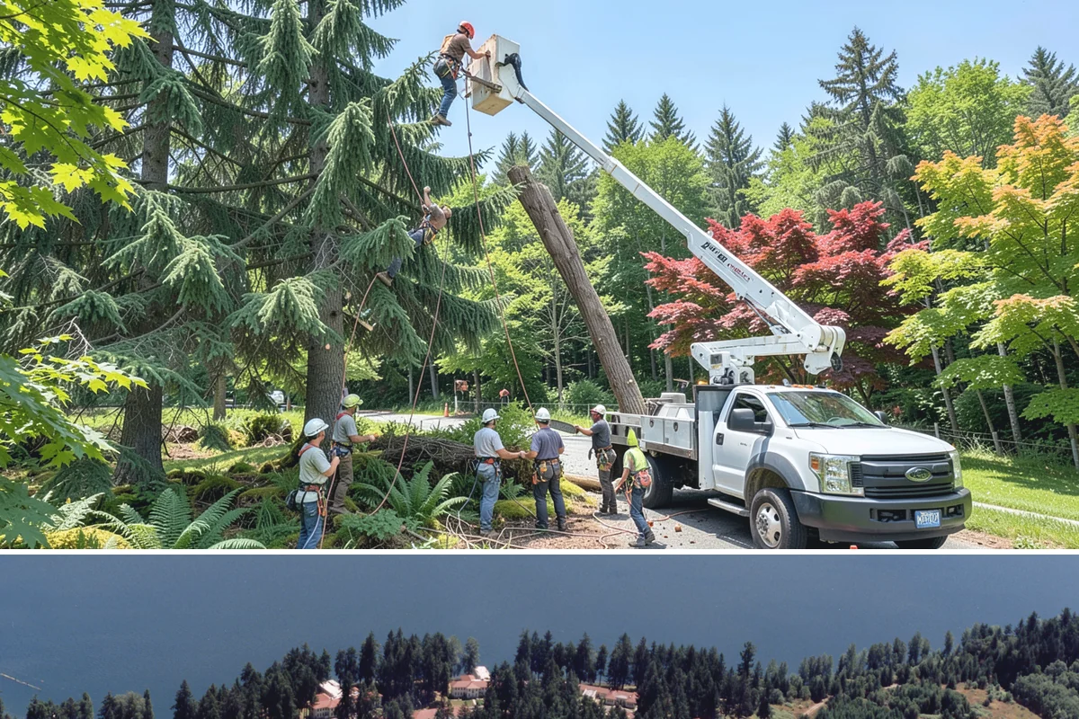 Tree Disease Management in Lakewood, Pierce County, WA - This service can be performed year-round in the Puget Sound climate but timing depends on identifying active disease symptoms...