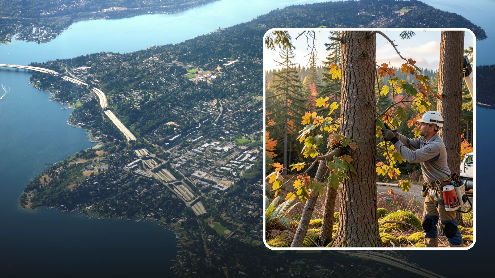 Tree Disease Management in Mercer Island, King County, WA - The identification and management of diseases affecting trees.