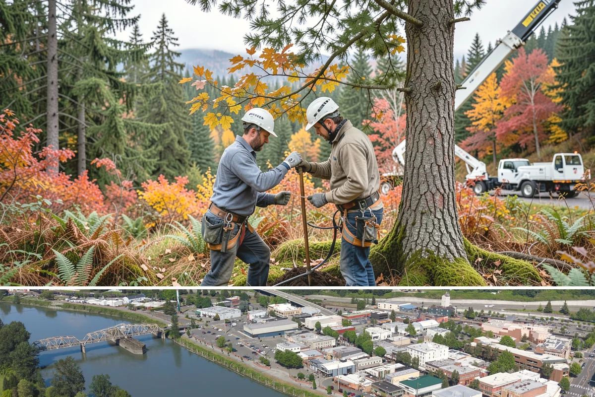 Tree Disease Management in Mount Vernon, Skagit County, WA - This service can be performed year-round in the Puget Sound climate but timing depends on identifying active disease symptoms...