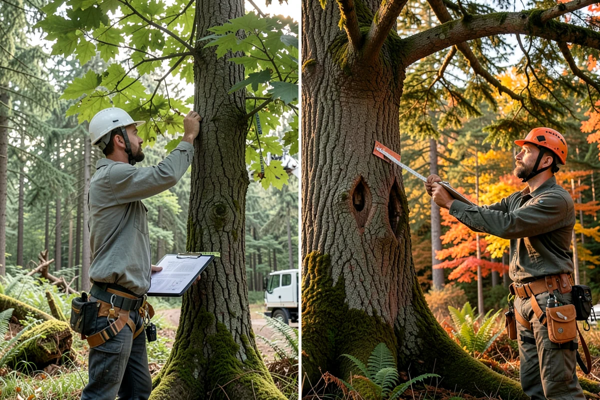 Tree dismantling / sectional removal in DuPont, Pierce County, WA - On-site assessment and hazard evaluation