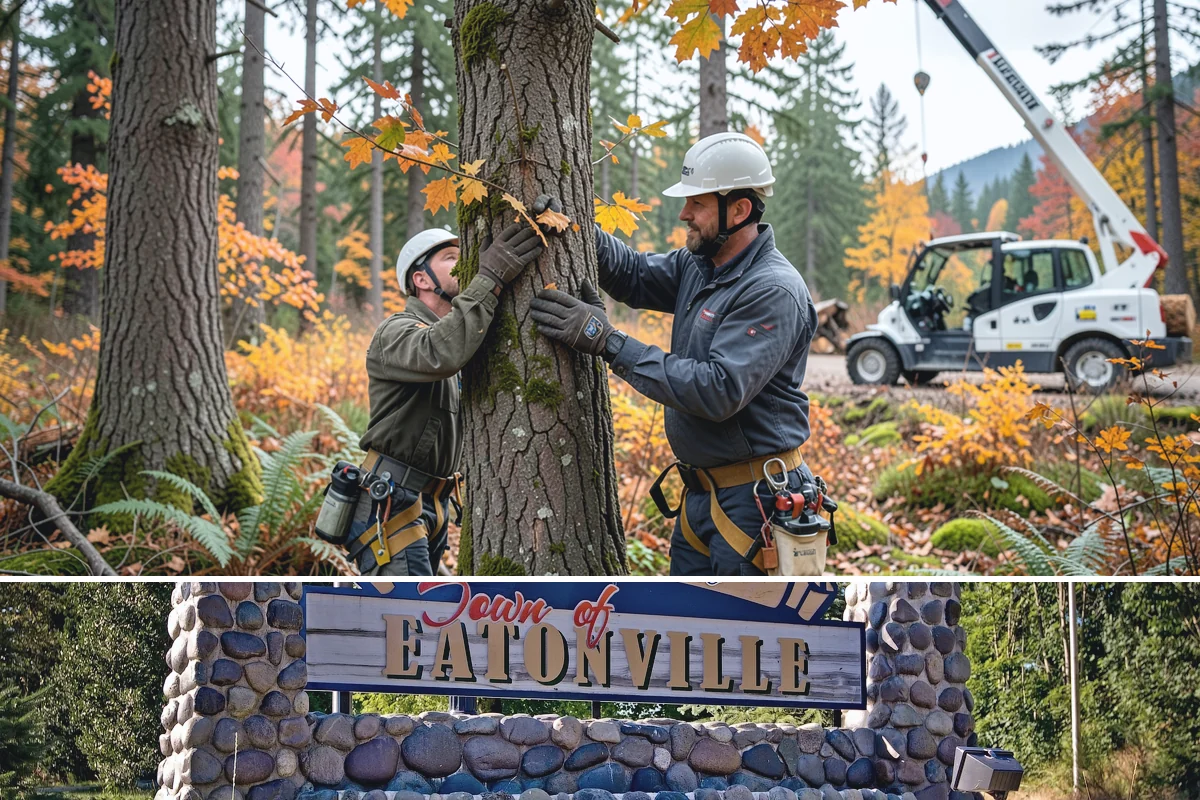 Tree dismantling / sectional removal in Eatonville, Pierce County, WA - Work can proceed year-round in the Puget Sound climate but may require extra safety precautions for hidden decay during wet...