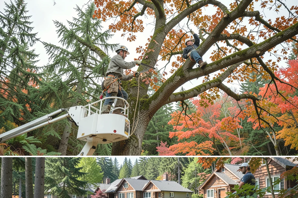 Tree dismantling / sectional removal in Edgewood, Pierce County, WA - Work can proceed year-round in the Puget Sound climate but may require extra safety precautions for hidden decay during wet...