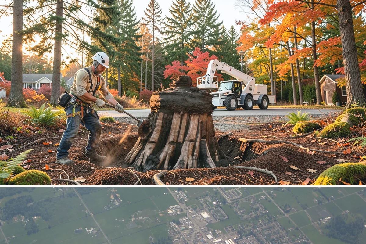 Tree dismantling / sectional removal in Enumclaw, King County, WA - Work can proceed year-round in the Puget Sound climate but may require extra safety precautions for hidden decay during wet...