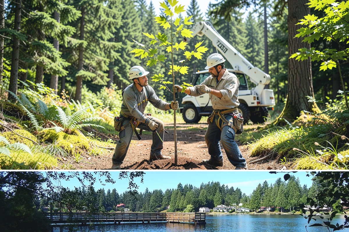 Tree dismantling / sectional removal in Federal Way, King County, WA - Work can proceed year-round in the Puget Sound climate but may require extra safety precautions for hidden decay during wet...