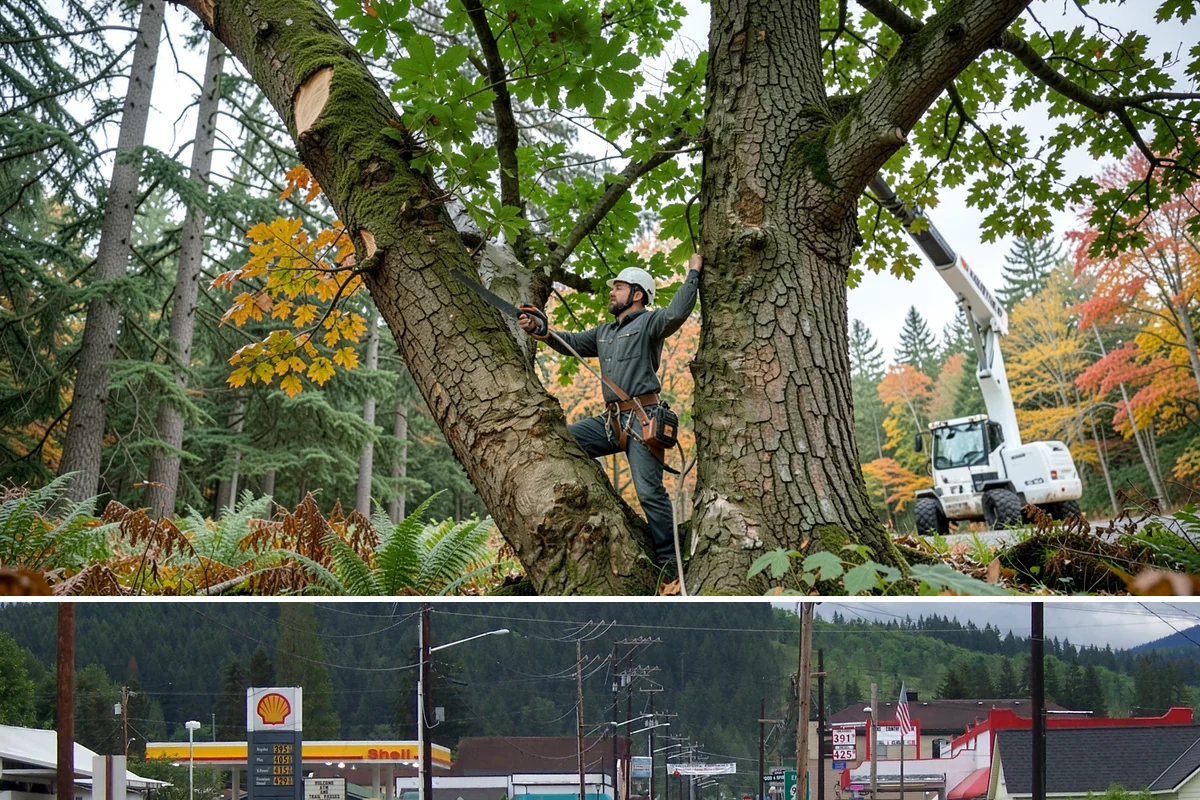 Tree dismantling / sectional removal in Granite Falls, Snohomish County, WA - Work can proceed year-round in the Puget Sound climate but may require extra safety precautions for hidden decay during wet...