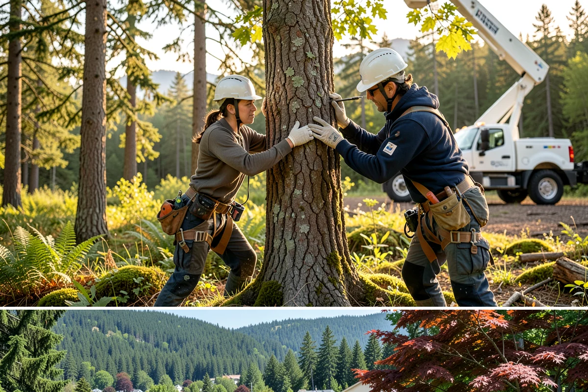 Tree dismantling / sectional removal in Index, Snohomish County, WA - Work can proceed year-round in the Puget Sound climate but may require extra safety precautions for hidden decay during wet...