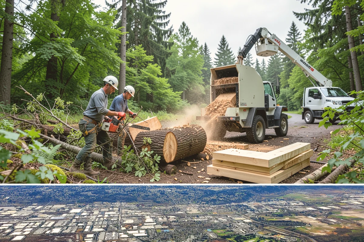 Tree dismantling / sectional removal in Kent, King County, WA - Work can proceed year-round in the Puget Sound climate but may require extra safety precautions for hidden decay during wet...