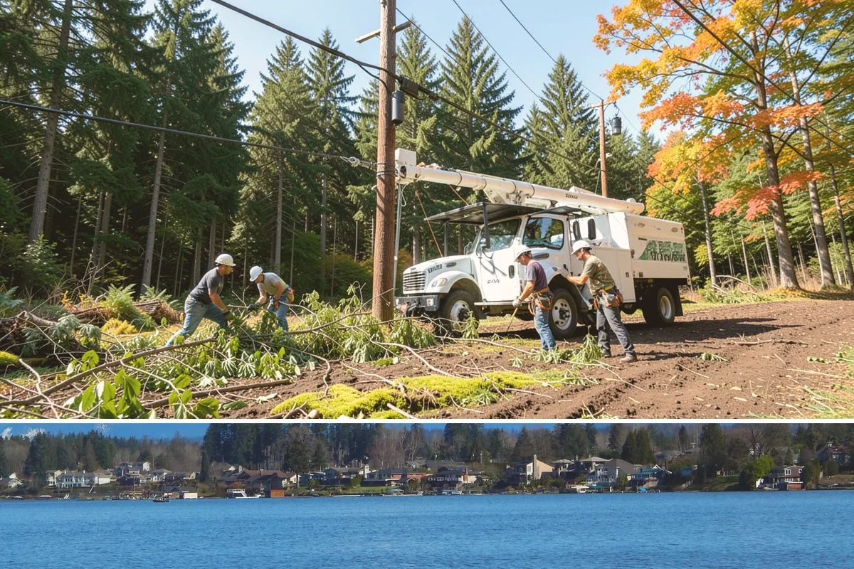 Tree dismantling / sectional removal in Lake Stevens, Snohomish County, WA - Work can proceed year-round in the Puget Sound climate but may require extra safety precautions for hidden decay during wet...