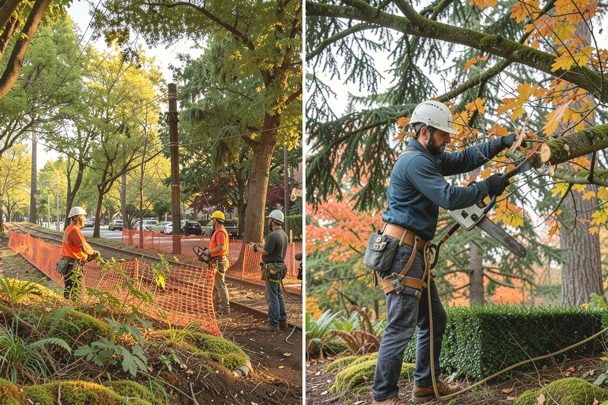 Tree dismantling / sectional removal in Mill Creek, Snohomish County, WA - On-site assessment and hazard evaluation