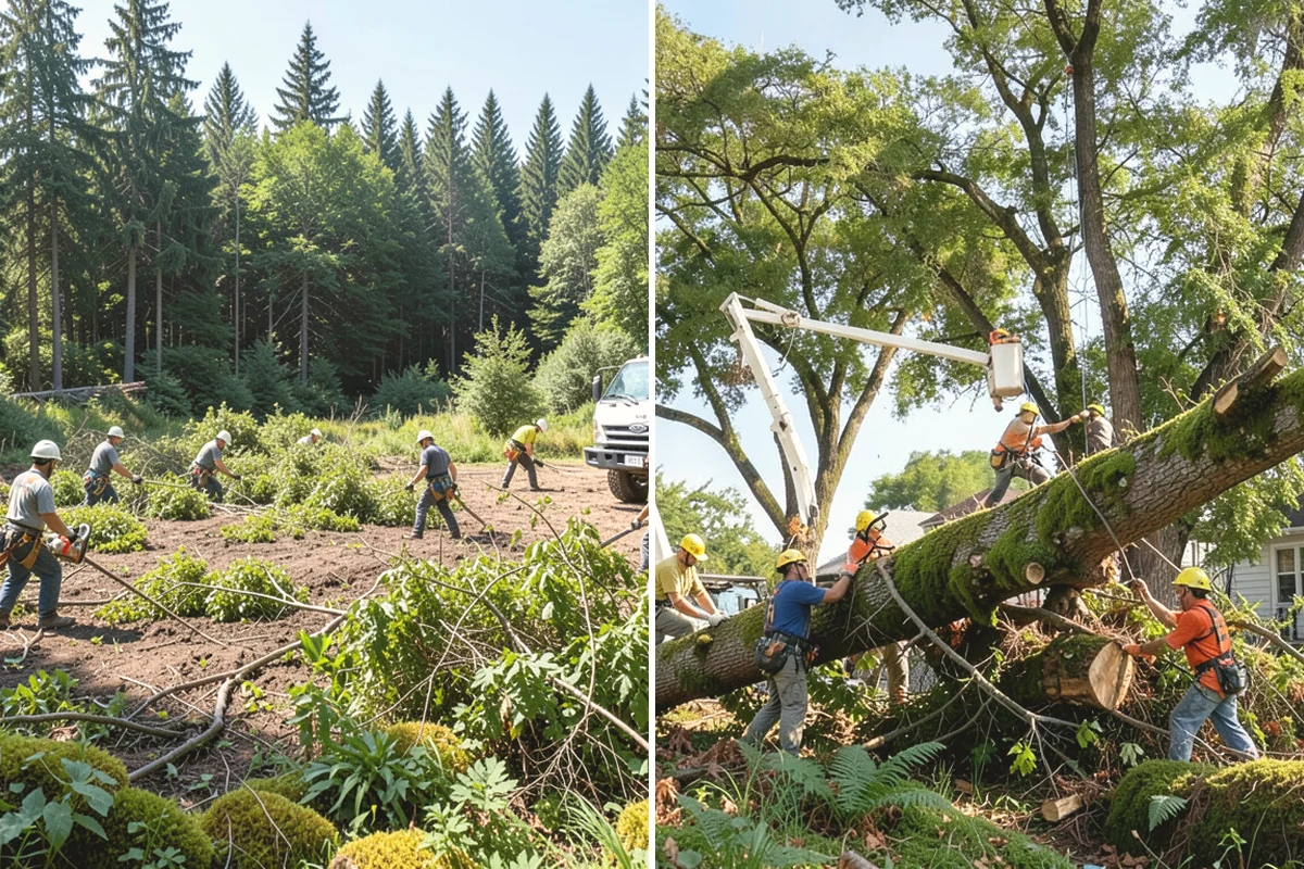 Tree dismantling / sectional removal in Monroe, Snohomish County, WA - On-site assessment and hazard evaluation
