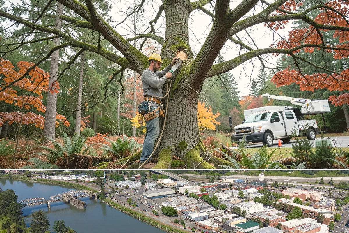 Tree dismantling / sectional removal in Mount Vernon, Skagit County, WA - Work can proceed year-round in the Puget Sound climate but may require extra safety precautions for hidden decay during wet...