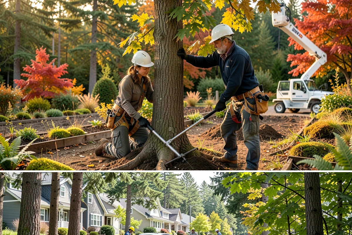 Tree dismantling / sectional removal in Normandy Park, King County, WA - Work can proceed year-round in the Puget Sound climate but may require extra safety precautions for hidden decay during wet...