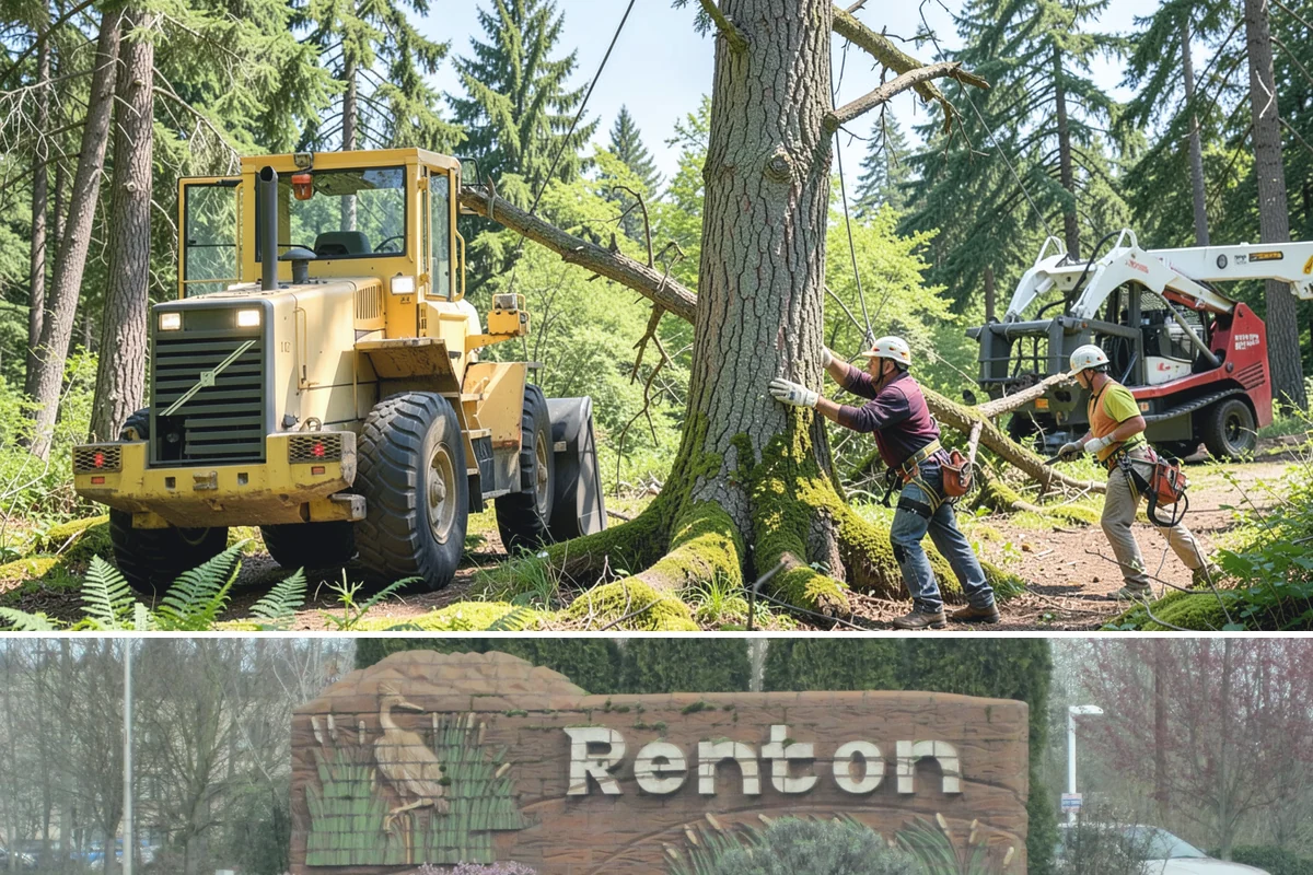 Tree dismantling / sectional removal in Renton, King County, WA - Work can proceed year-round in the Puget Sound climate but may require extra safety precautions for hidden decay during wet...