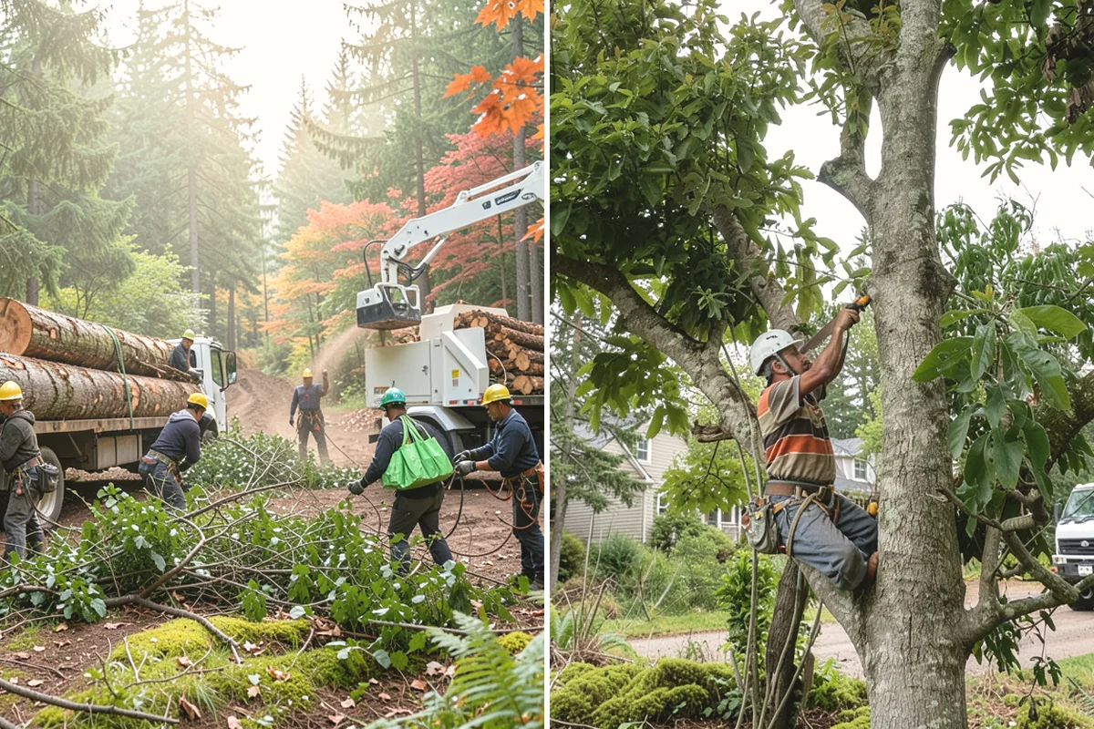 Tree dismantling / sectional removal in Tacoma, Pierce County, WA - On-site assessment and hazard evaluation
