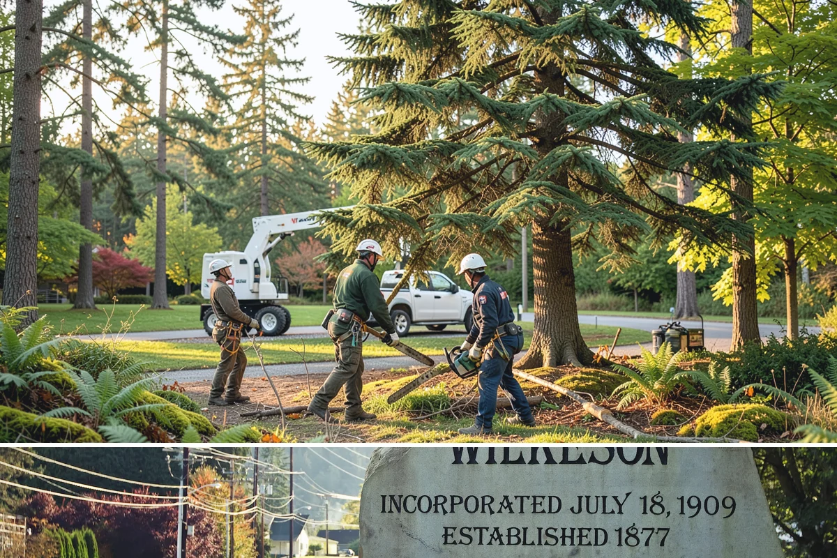 Tree dismantling / sectional removal in Wilkeson, Pierce County, WA - Work can proceed year-round in the Puget Sound climate but may require extra safety precautions for hidden decay during wet...