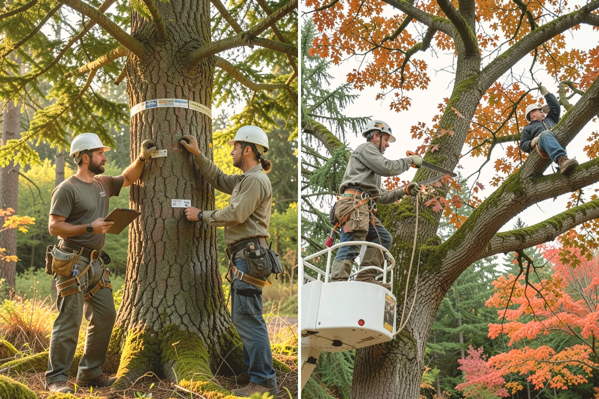 Tree Evaluations in Algona, King County, WA - Gather site and tree information
